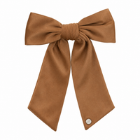 Velvet Bow Clip
