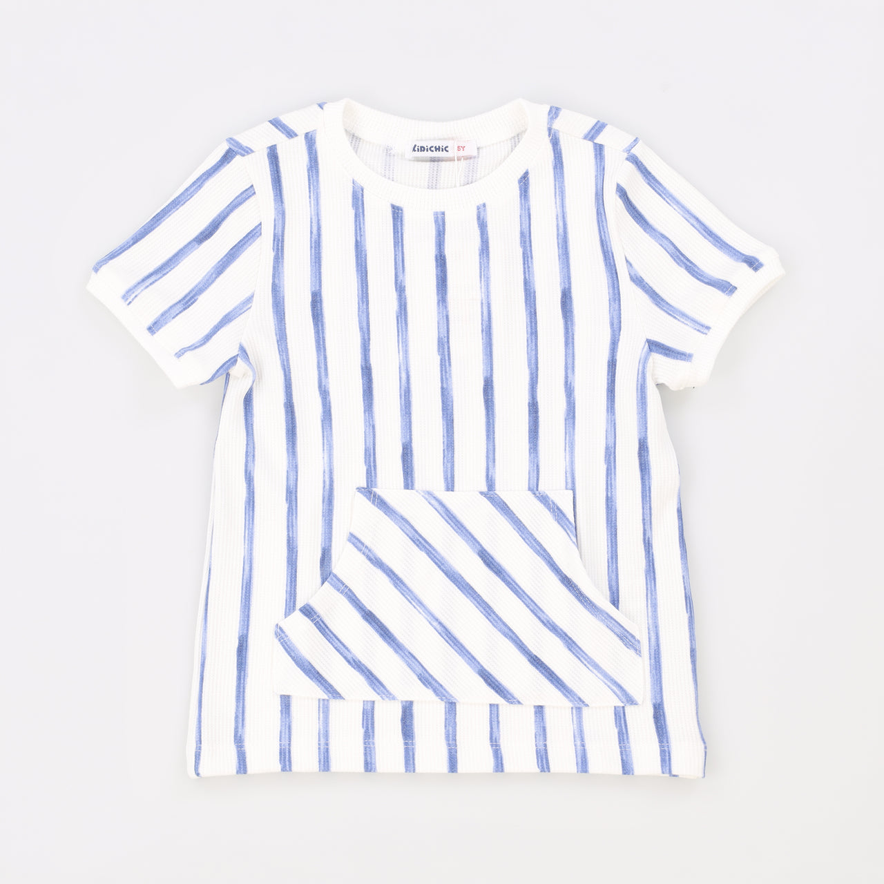 Stripe Waffle Top