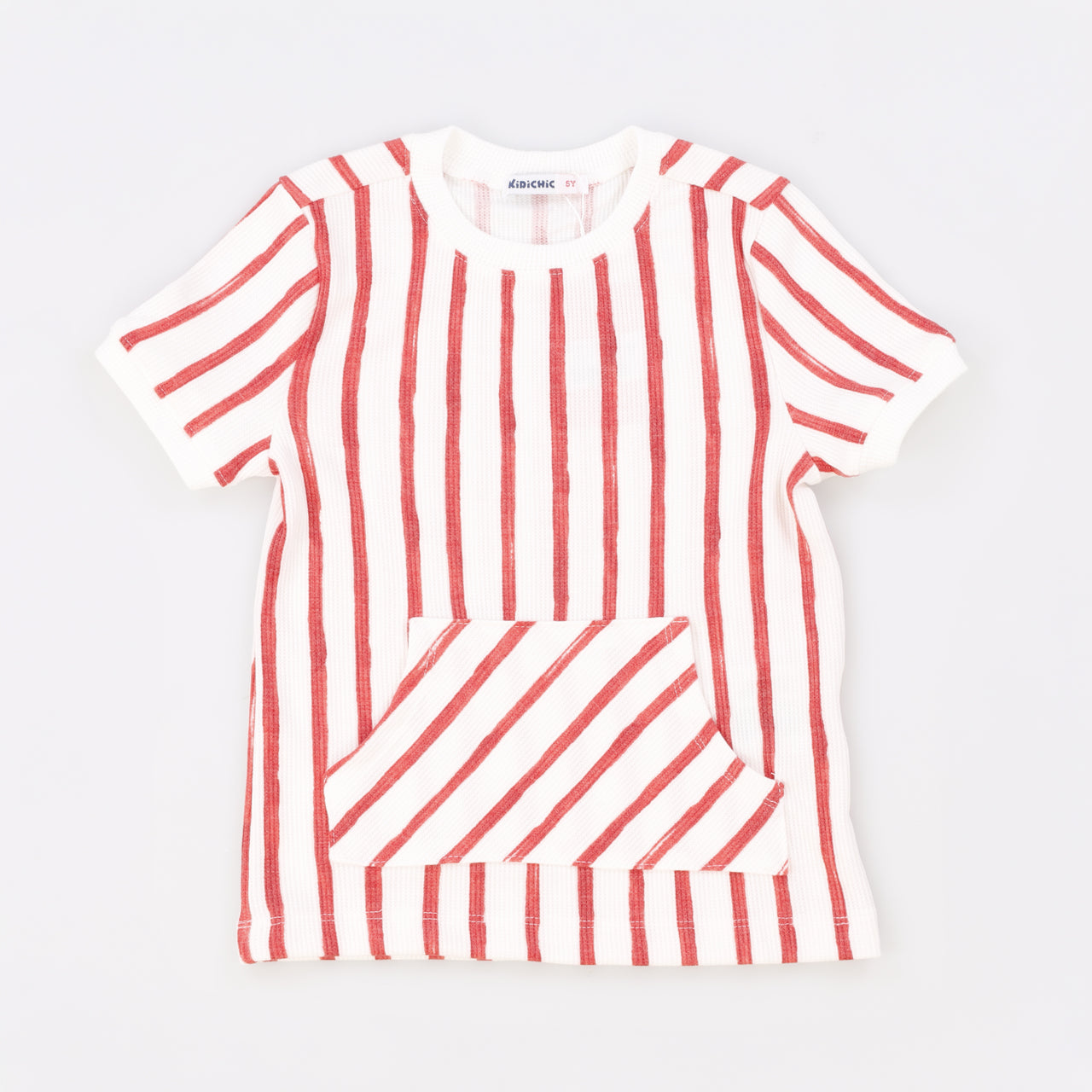 Stripe Waffle Top