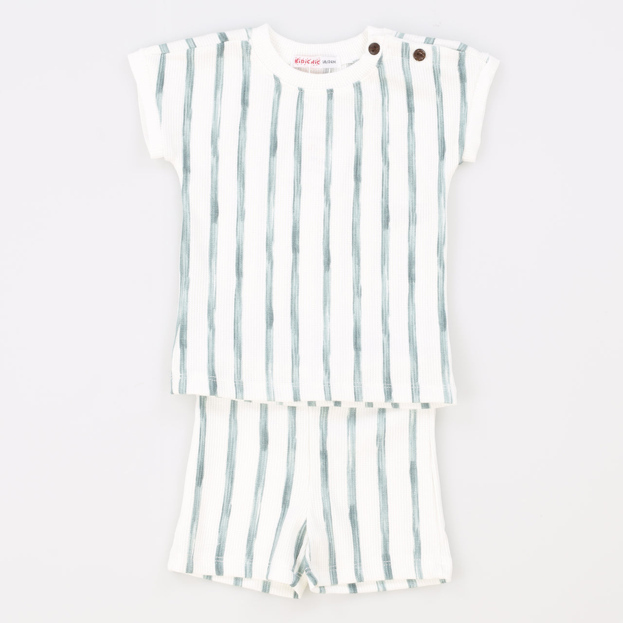 Baby Stripe Waffle Set