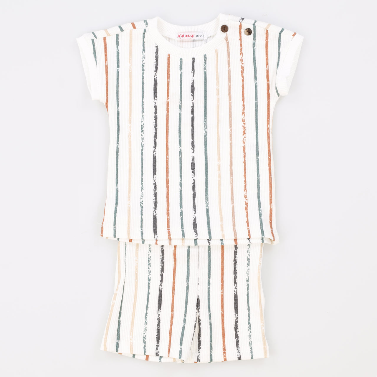 Baby Stripe Waffle Set