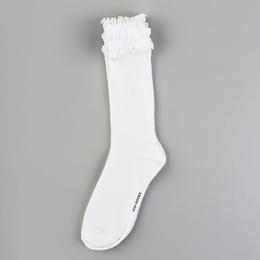 Ruffle Knee Socks