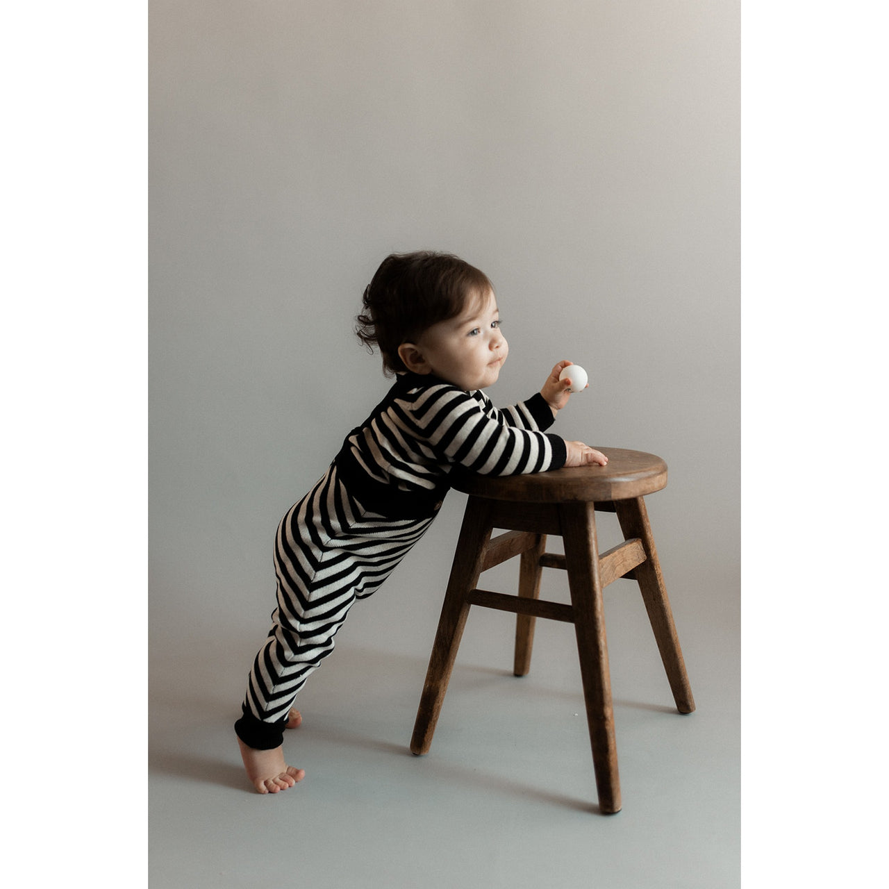 Hadas Knit Stripe Overall