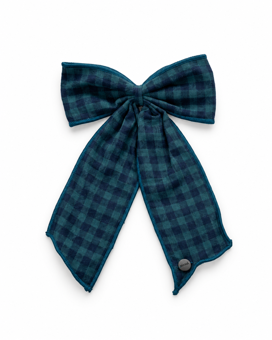 Checked Bow Clip