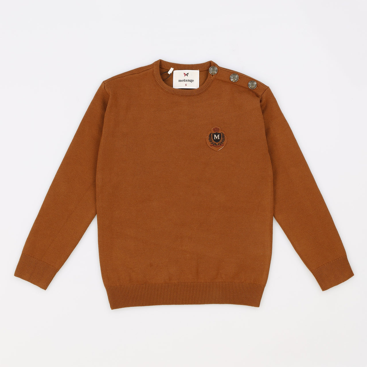 Melange Logo Sweater