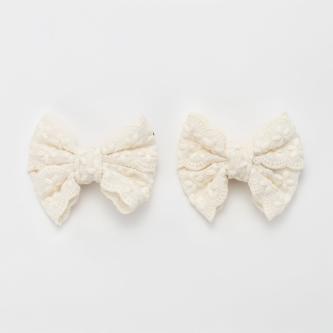 Nana 2PK Lace Bow Clip