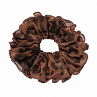 Nana Printed Mesh Scrunchie