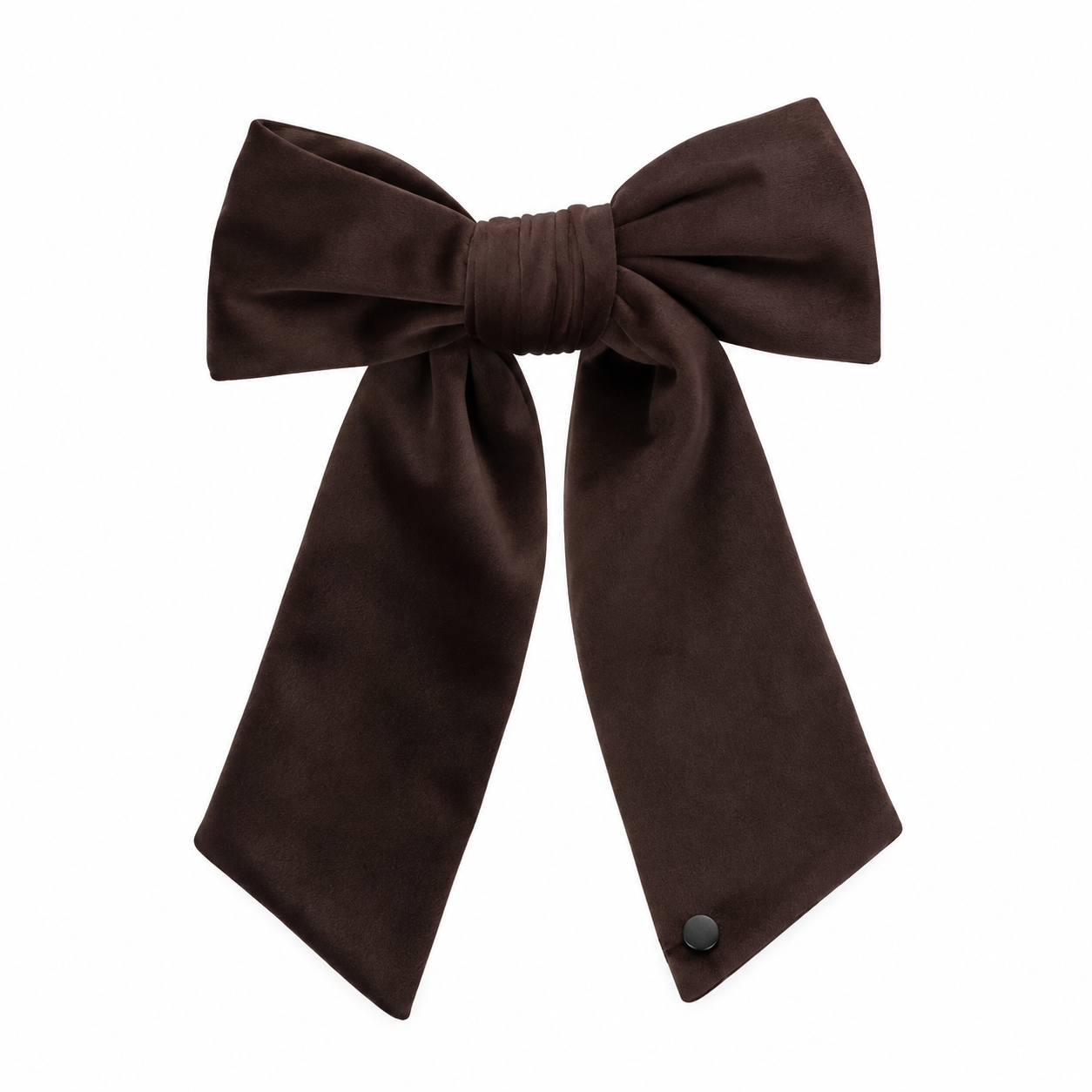 Velvet Bow Clip