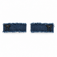 2 Pcs Fringe Ribbon Clip