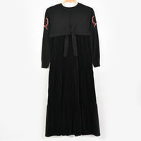 Melange Velour Robe
