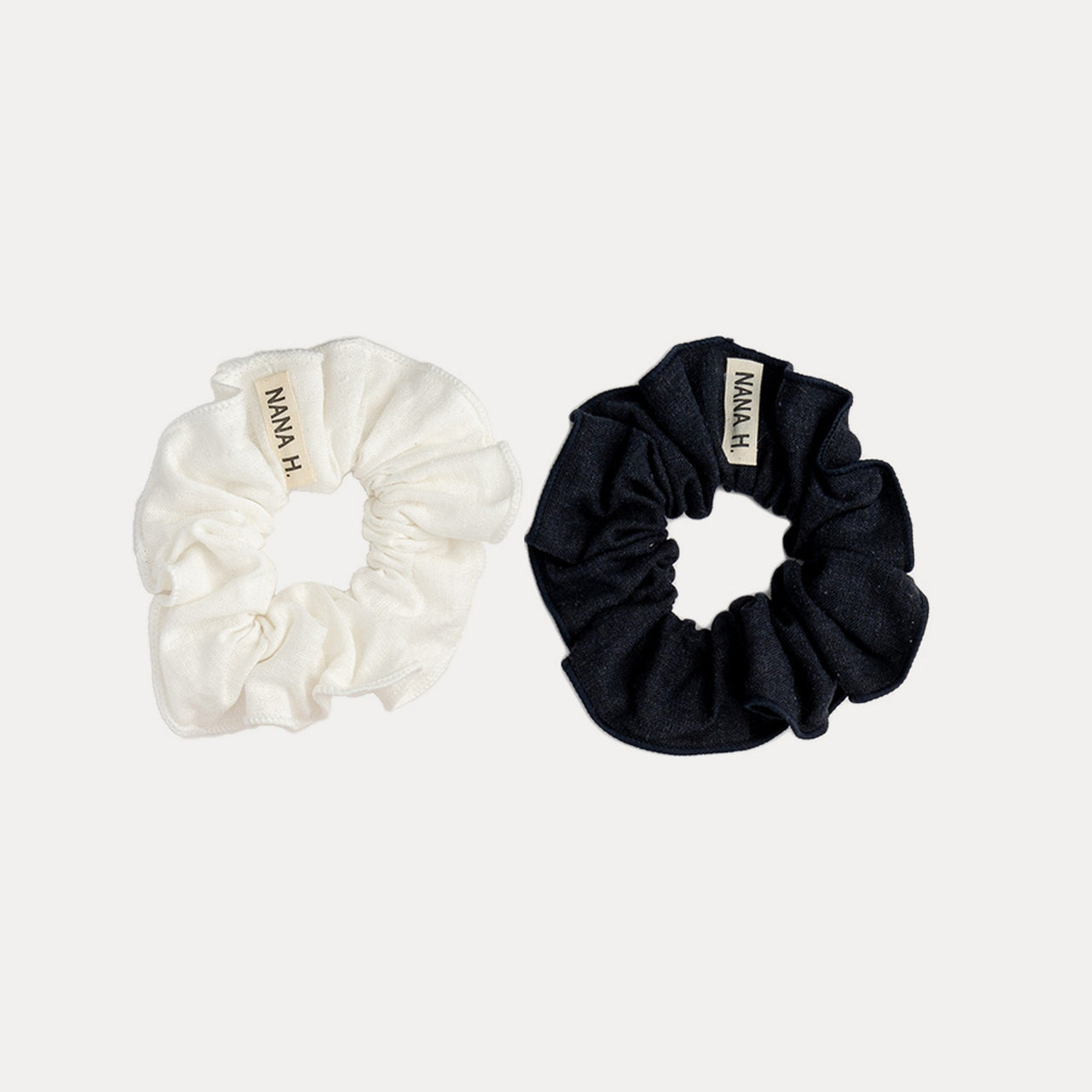 Nana 2 PK Linen Scrunchies