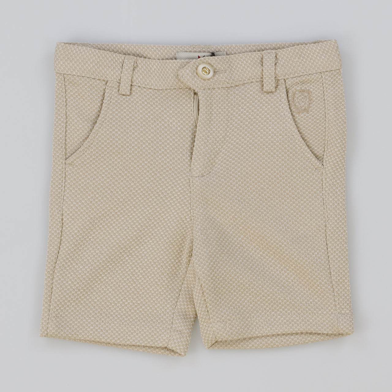 Melange Stripe Shorts