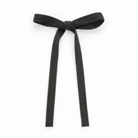 Woven Ribbon Bow Hair Tie