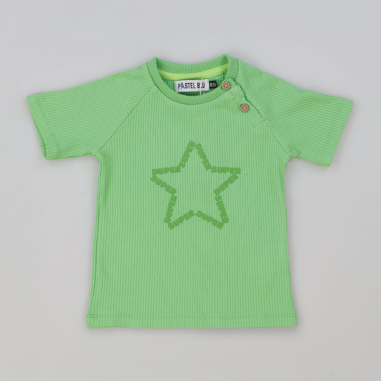SS Rib T-Shirt With Art