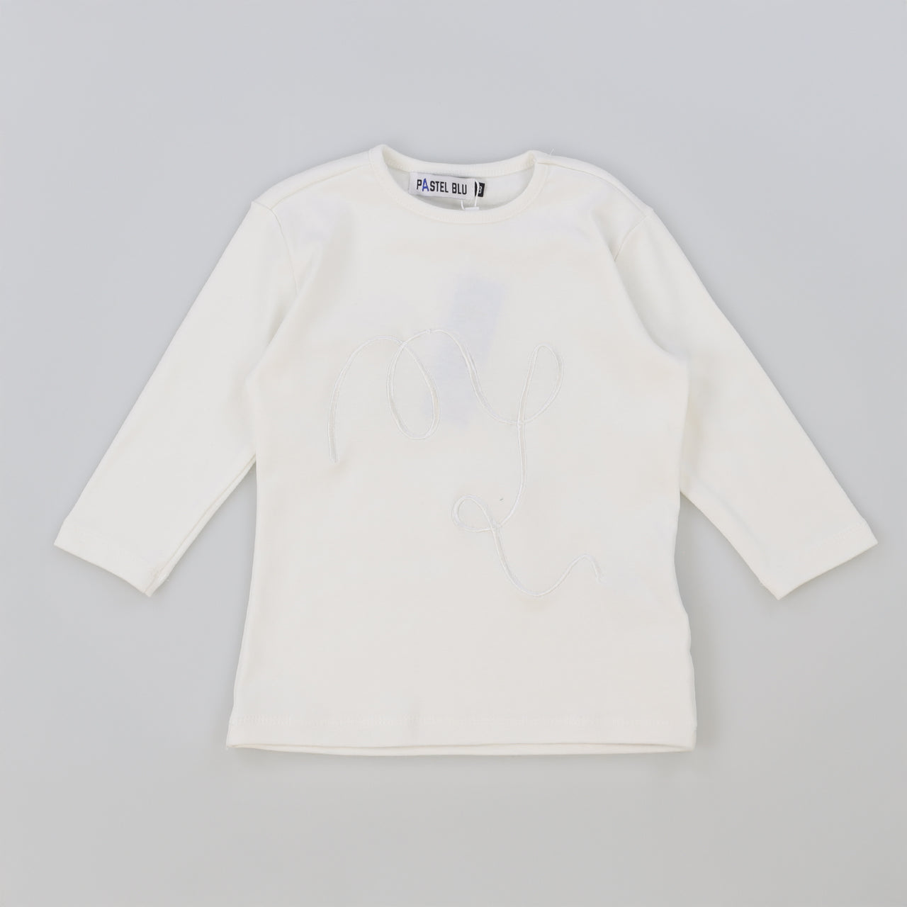 Rib EMB 3/4 Shirt