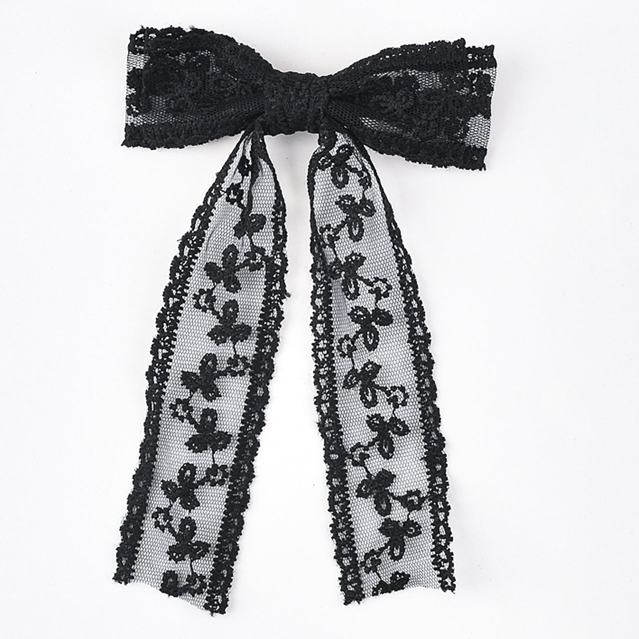 Elegant Lace Bow Clip