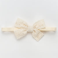 Nana Lace Baby Bow