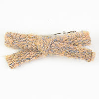 Tweed Mini Bow Clip
