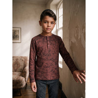 Hadas Boys Tie Dye Henley
