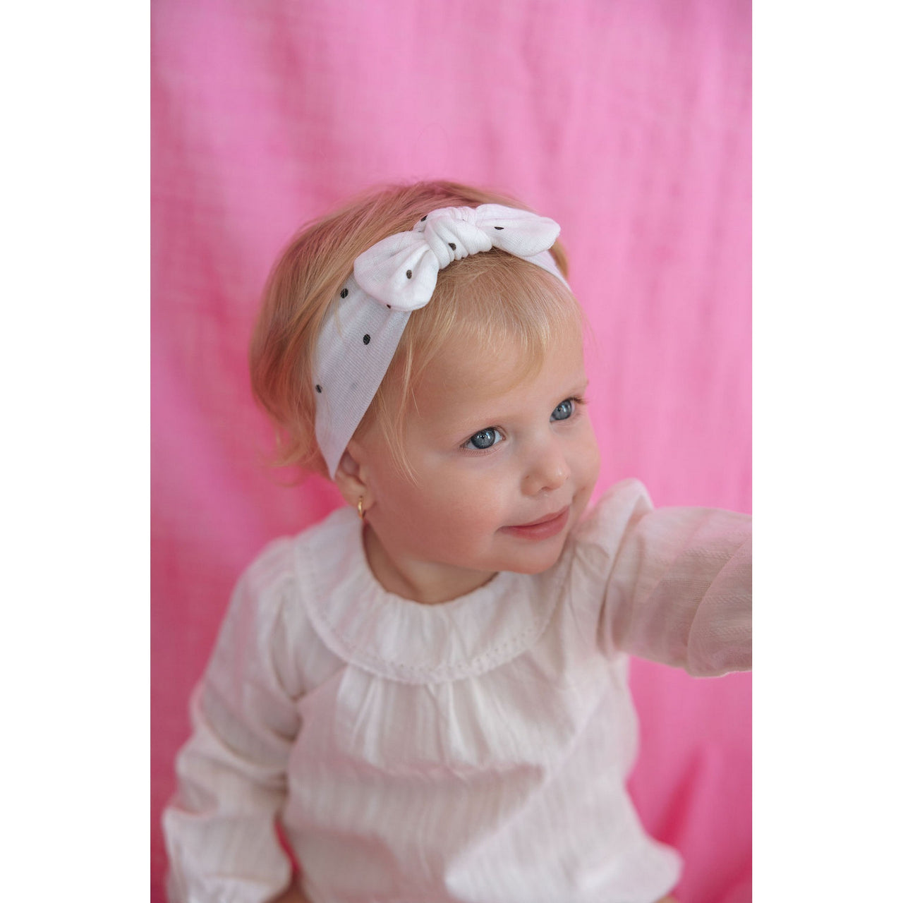 Nana Polka Dot Baby Headband
