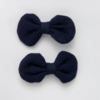 Nana 2PK Rib Mini Bows