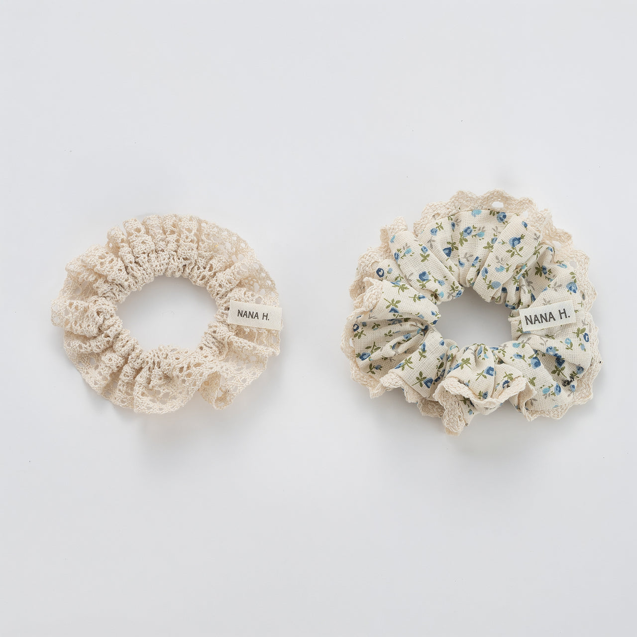 Nana 2PK Floral Scrunchies