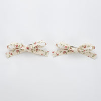 Nana 2PK Floral Mini Bow Clip