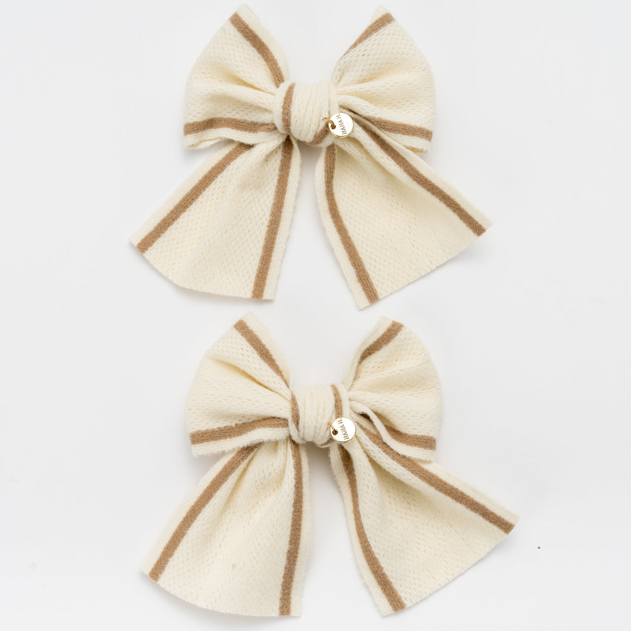 Nana 2PK Knit Bow Clip