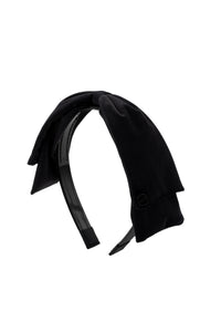 Nana 2 Layer Velvet Bow Headband