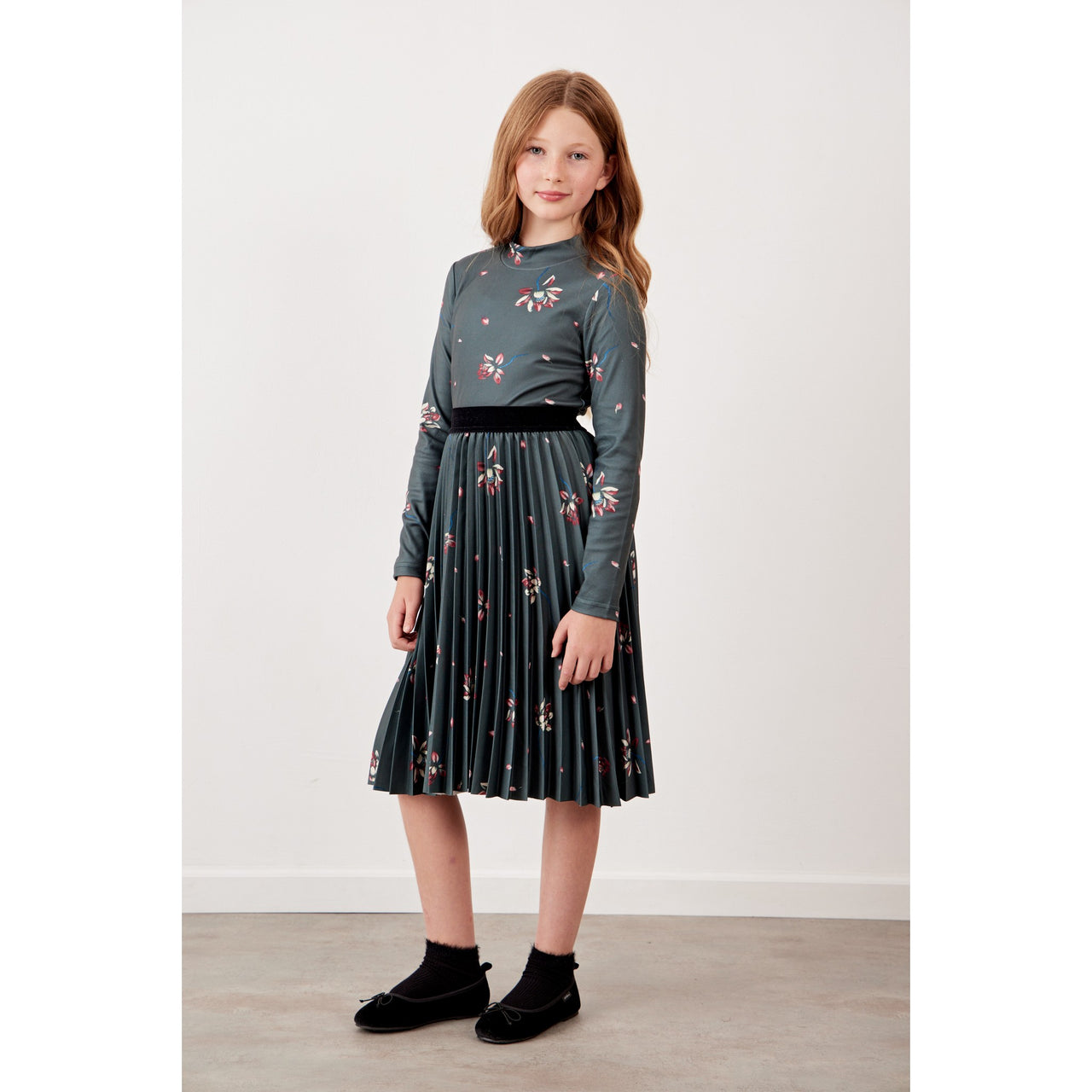 Melange Floral Elegant Shirt