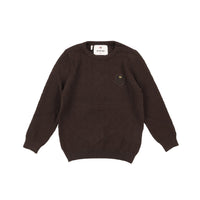 Melange Patterned Basic Sweater