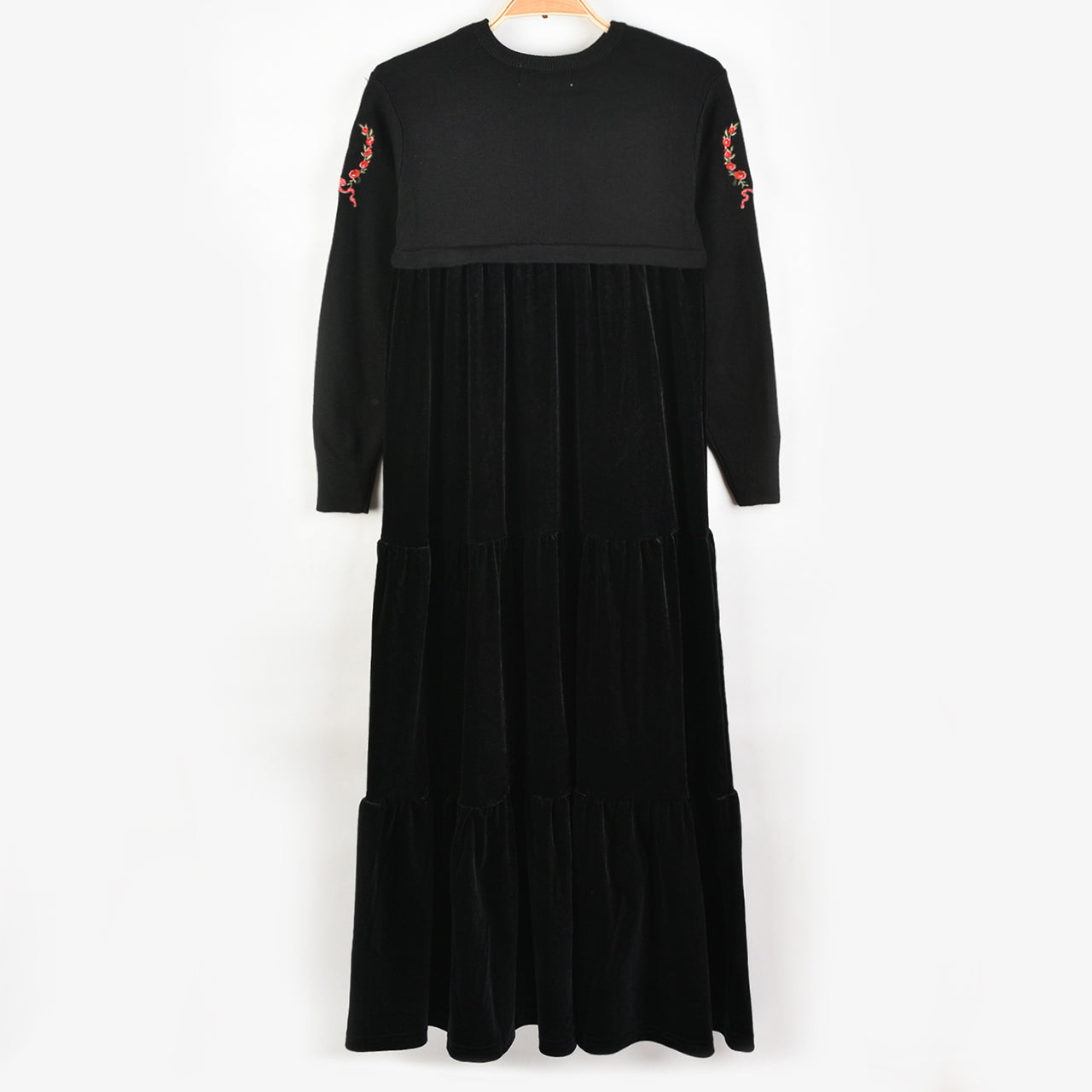 Melange Velour Robe
