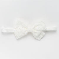 Nana Lace Baby Bow