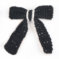 Crochet Bow Clip