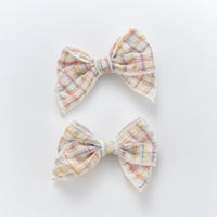 Nana 2pk Printed Bow Clip