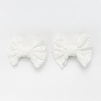 Nana 2PK Lace Bow Clip