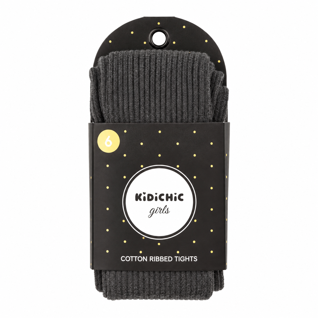 Rib Cotton Tights