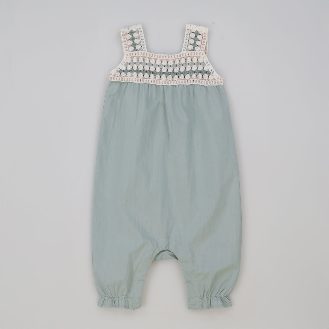 Melange Retro Crochet Overall/ Jumper