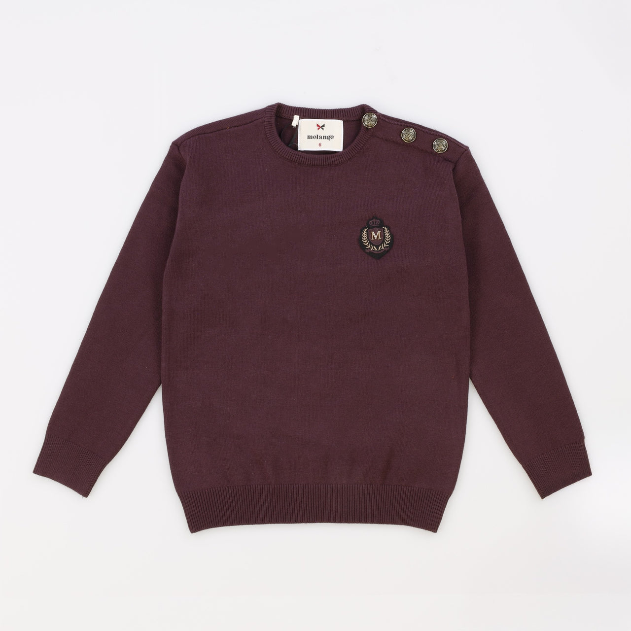 Melange Logo Sweater