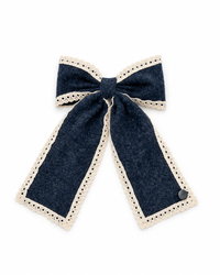 Knit Bow Clip