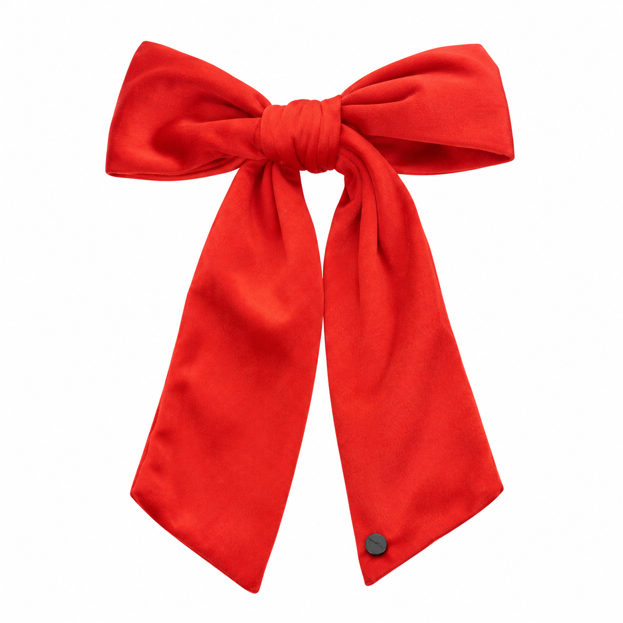 Velvet Bow Clip