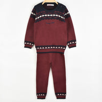 Jacquard Knit Set