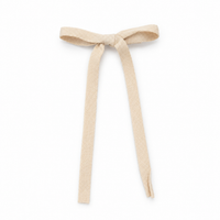 Woven Ribbon Bow Hair Tie