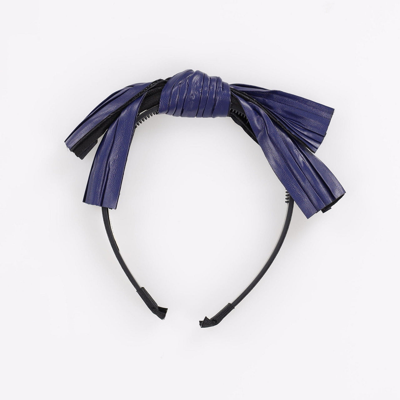 Pleated PU Headband