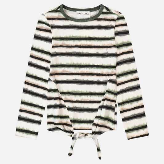 Ethan Girls Stripe Shirt