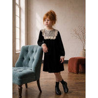Hadas Velvet Lace Dress