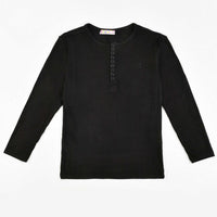 3/4 Sleeve Basic Rib Shirt - Kidichic
