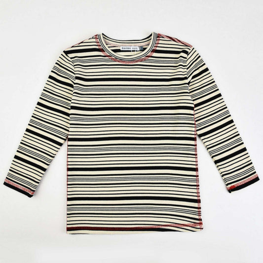 3/4 Sleeve Striped Shirt - Kidichic