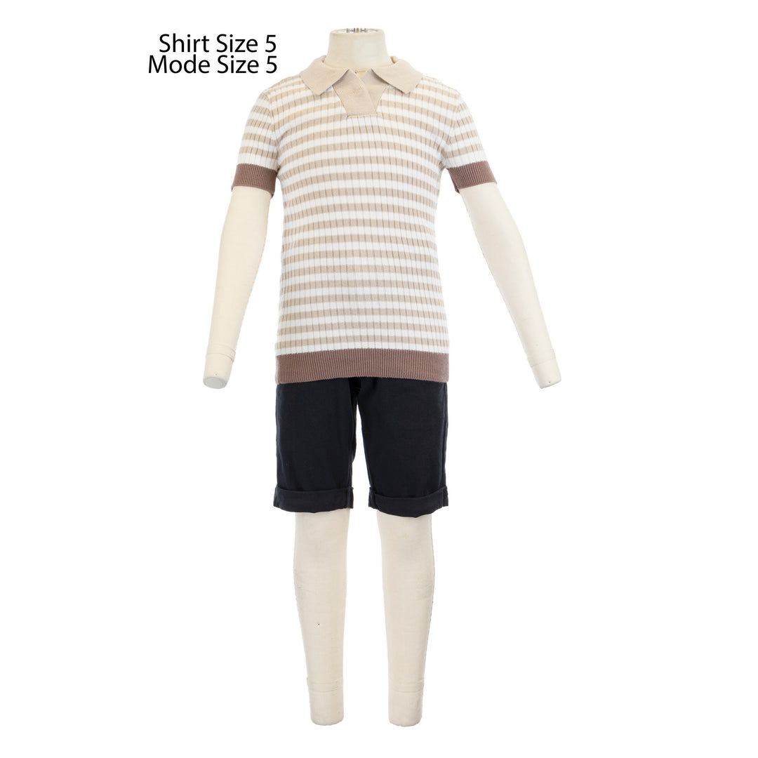 Hadas Stripes Knitted Top