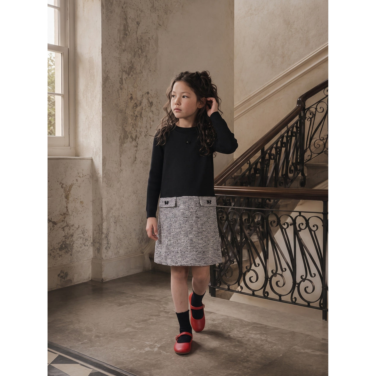Hadas Wool Tweed Jumper
